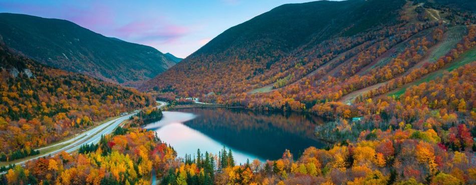 Fall Colors in Franconia Notch State Park