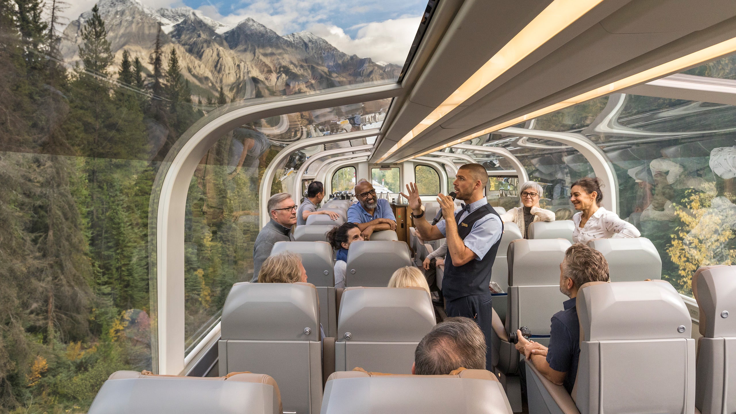 Rocky Mountaineer Train