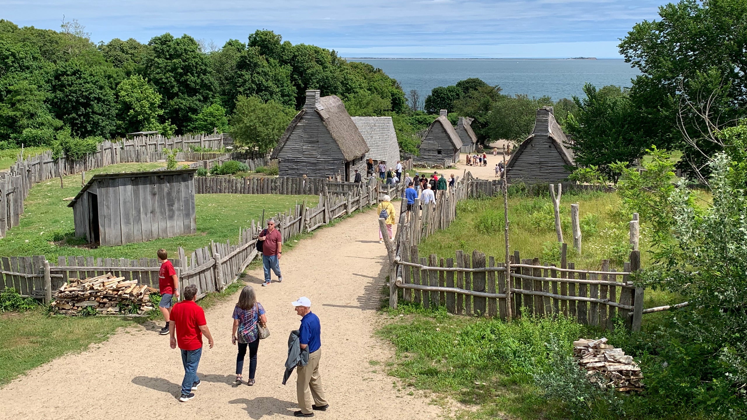 Following in Footsteps of Colonists