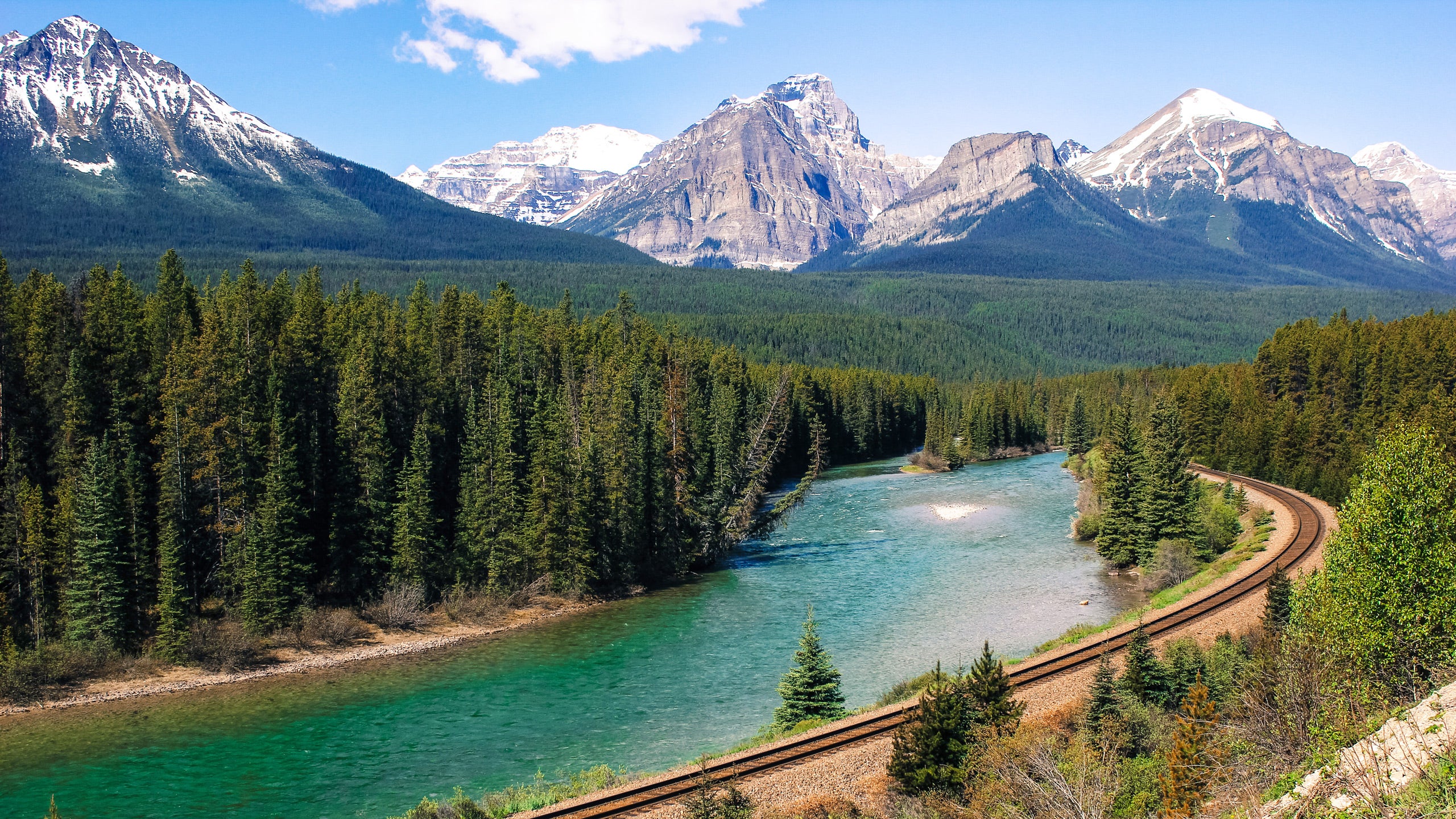Rail Journey Through the Canadian Rockies
