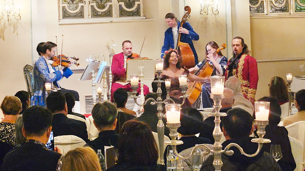 Mozart-themed Dinner Concert