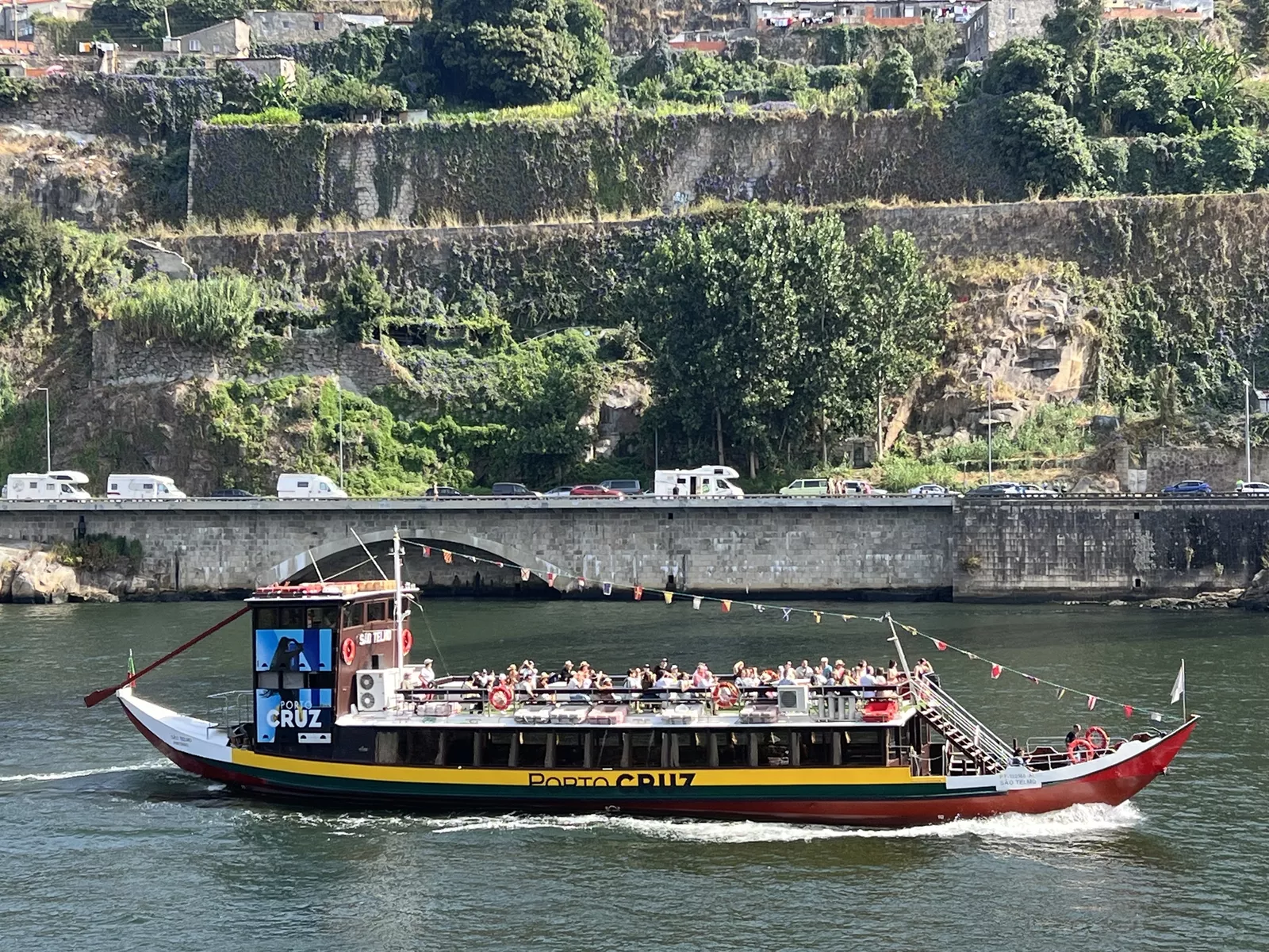The Douro River in Porto, Portugal
