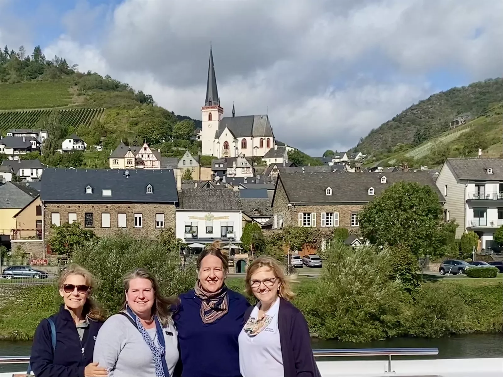 Holiday Vacations Tour Directors on the Rhine River