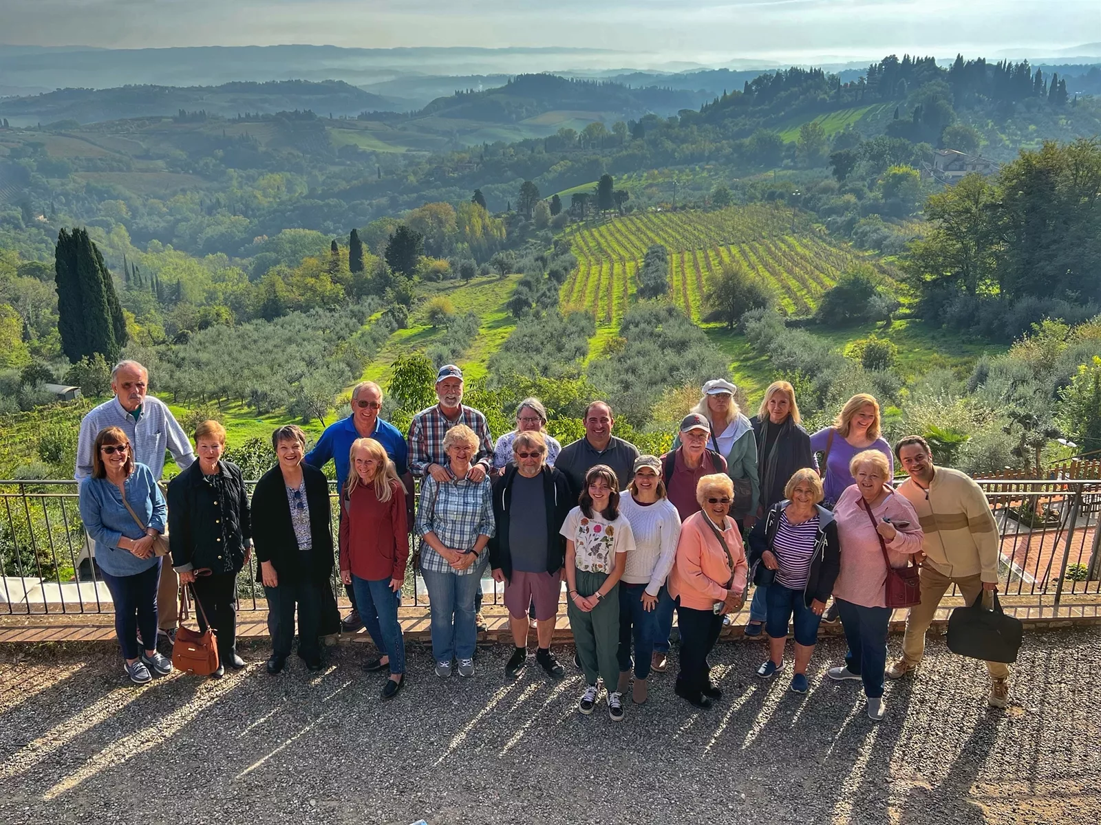 Holiday Vacations Tour Group in Tuscany, Italy