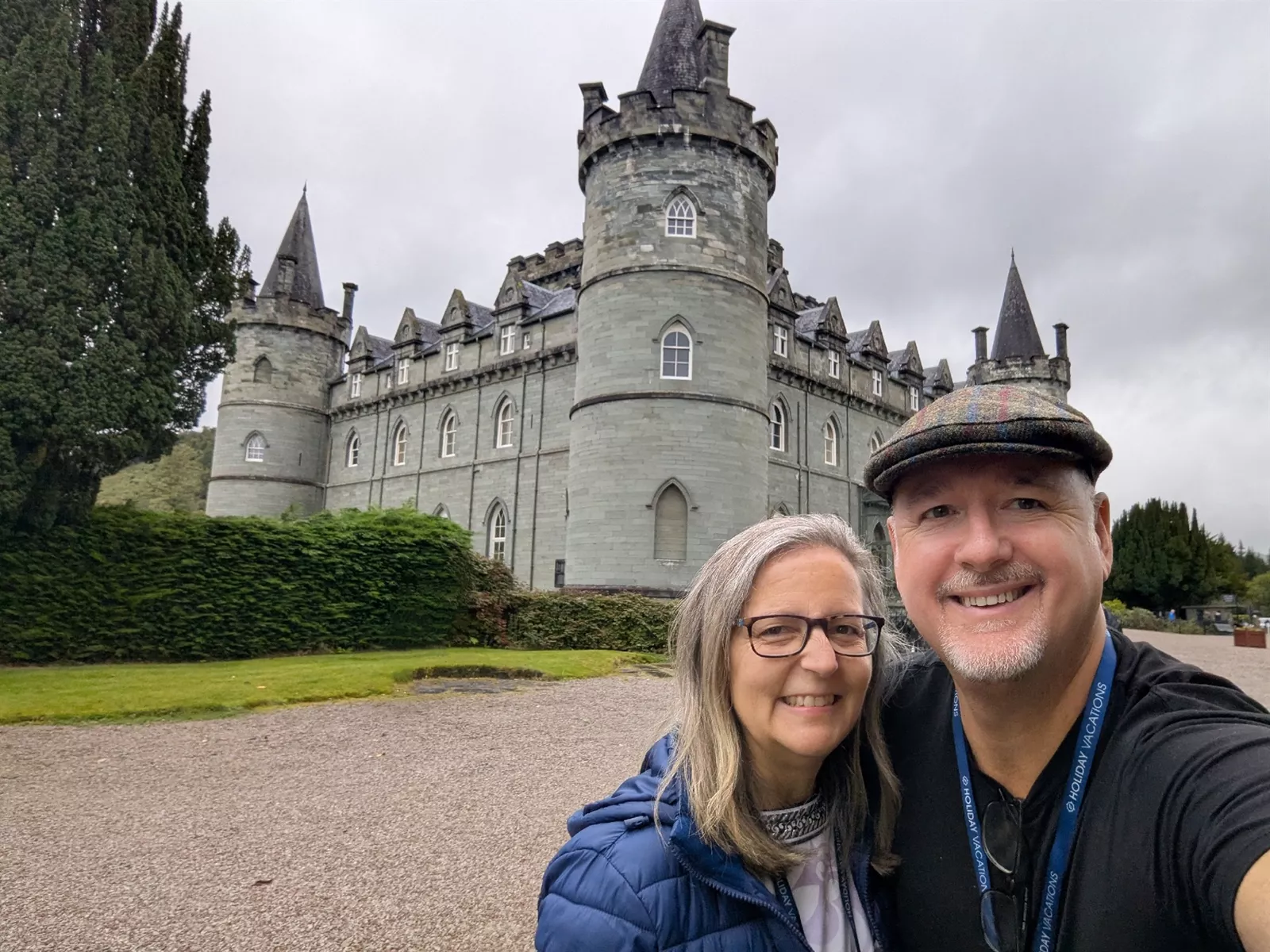 Holiday Vacations guests at Inveraray Castle