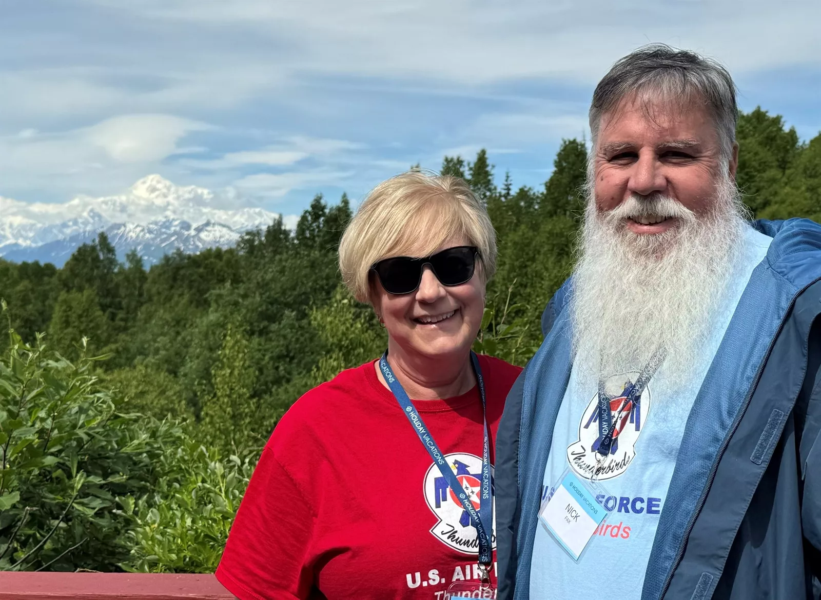 Holiday Vacations guests in Denali National Park