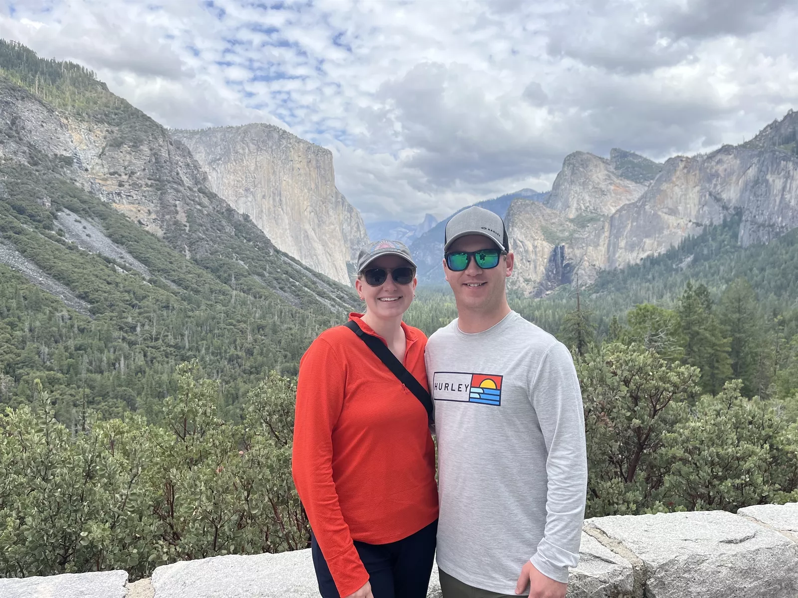 Holiday Vacations guests in Yosemite National Park
