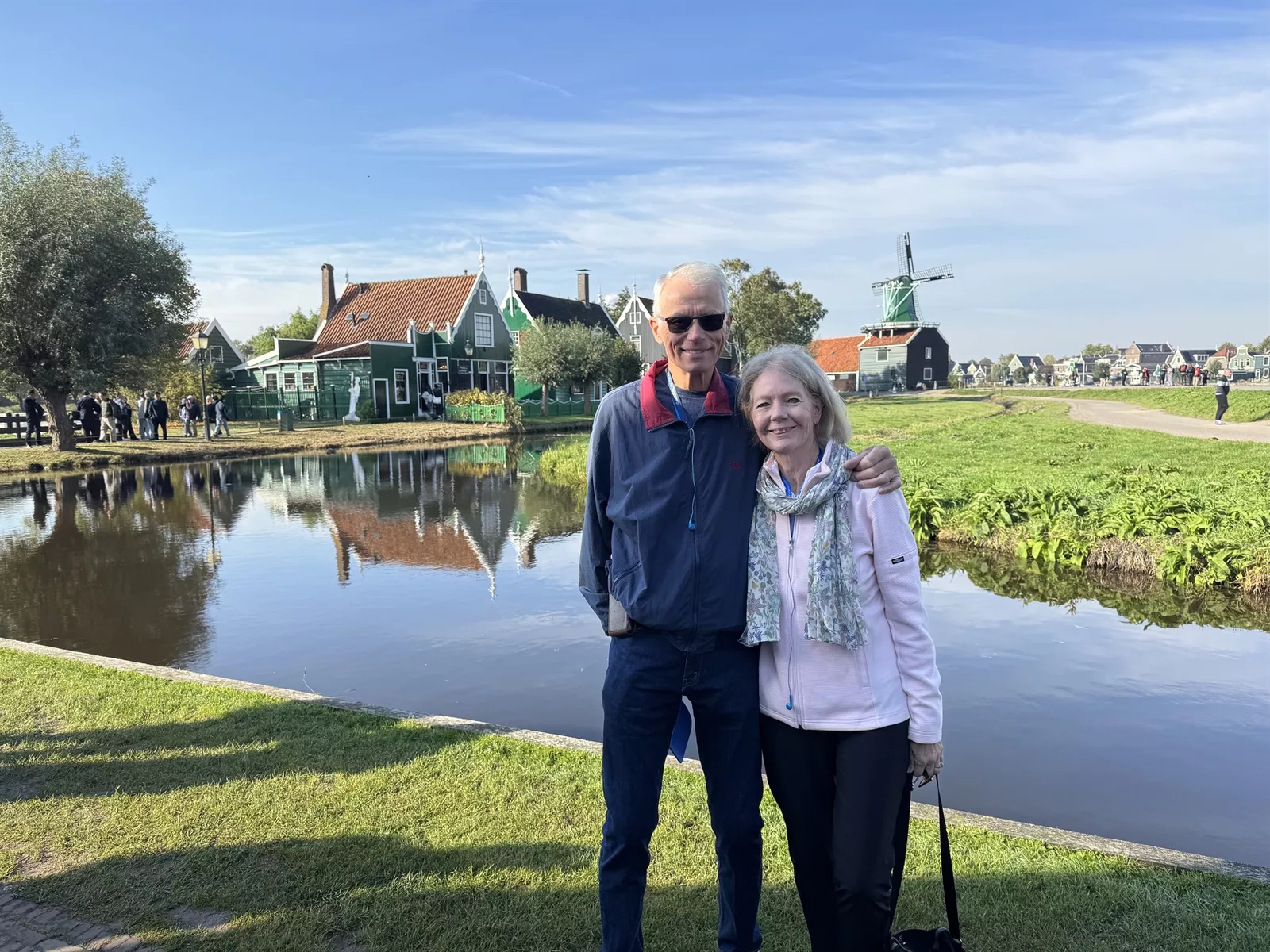 Holiday Vacations guests in Zaanse Schans, Rhine River Cruise - Basel to Amsterdam