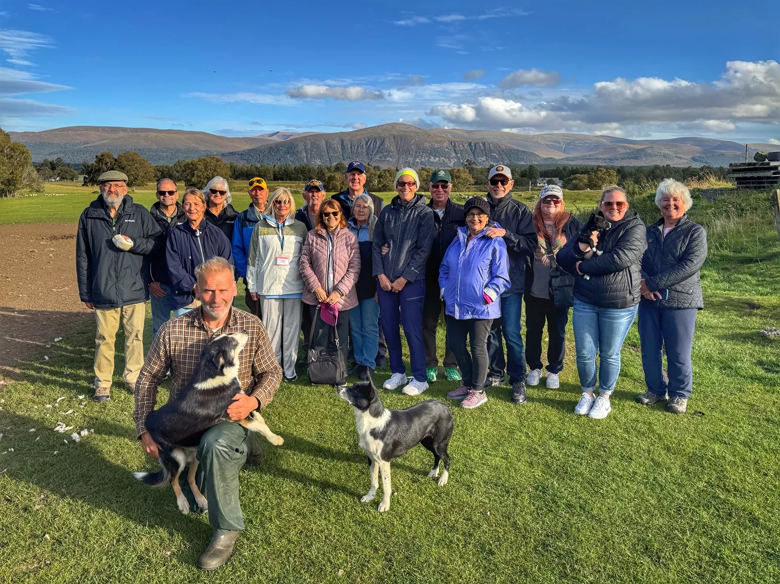 Holiday Vacations tour group in Scotland