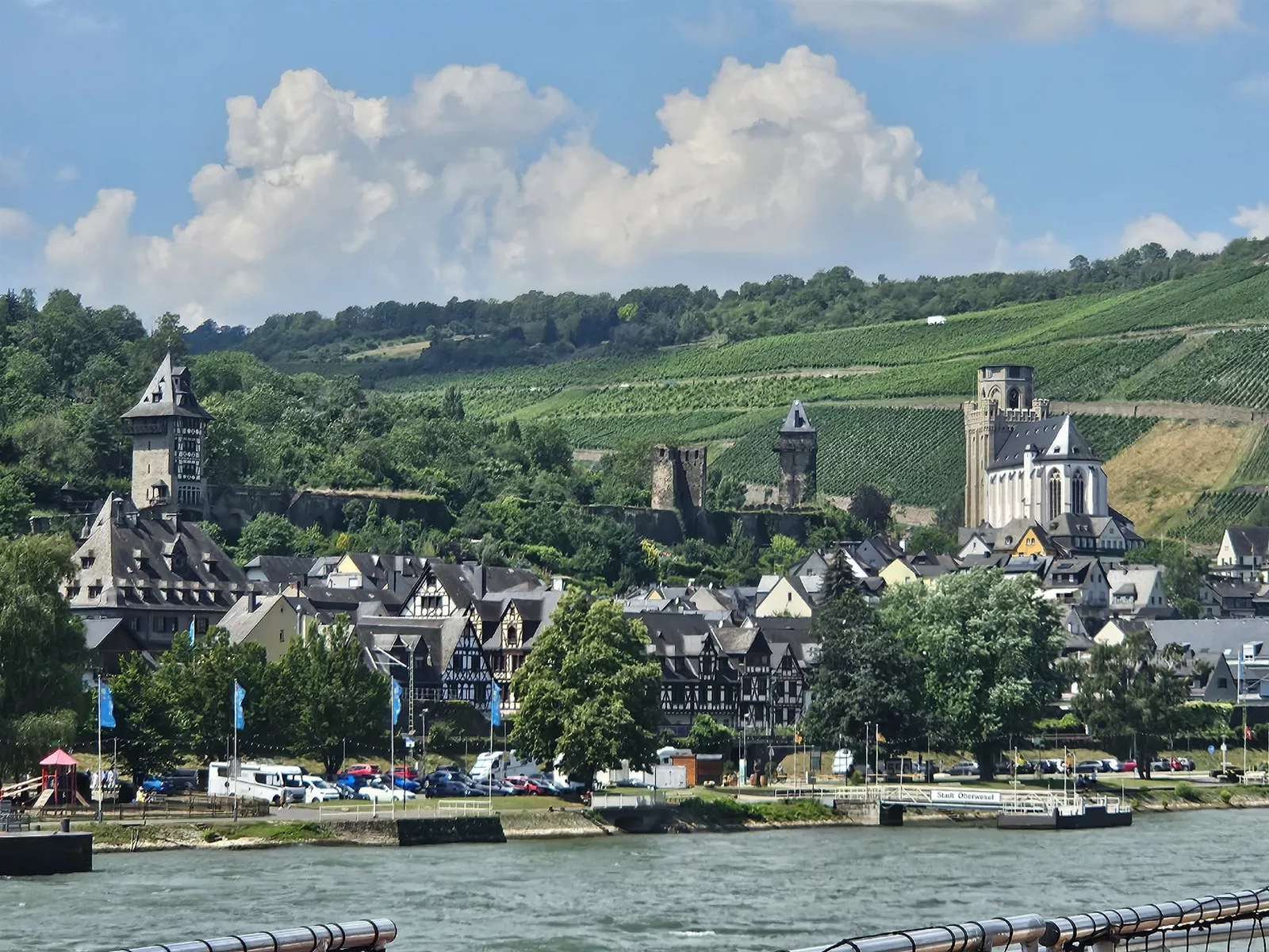 View from Cruising the Middle Rhine on our Rhine River Cruise