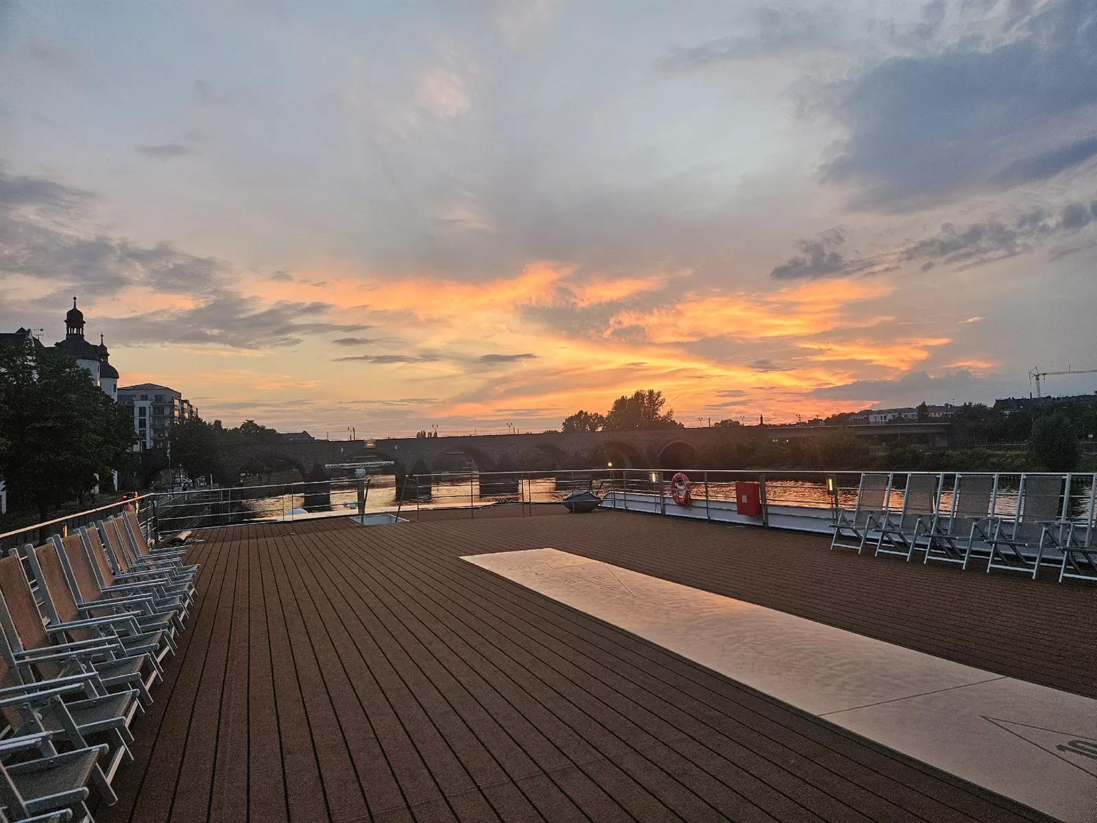 Guest view from the ship, Rhine River Cruise