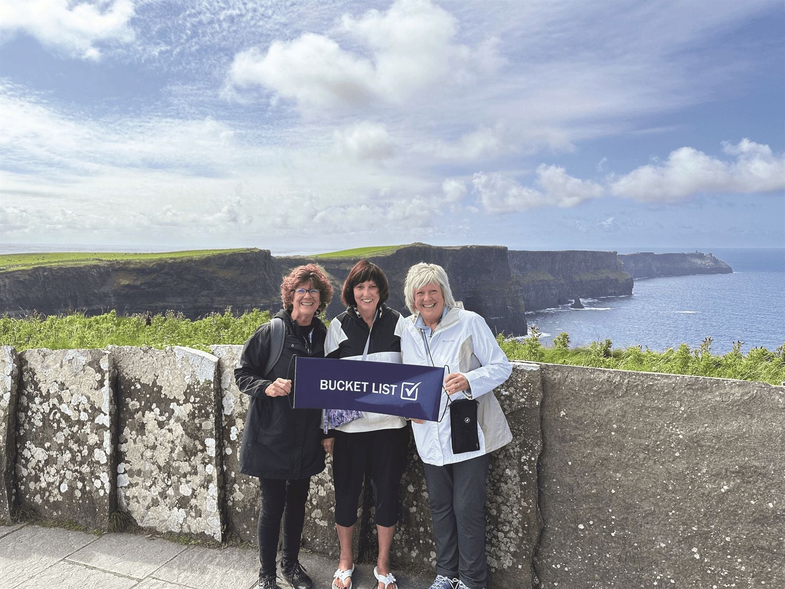 Holiday Vacations guests at Cliffs of Moher, Ireland