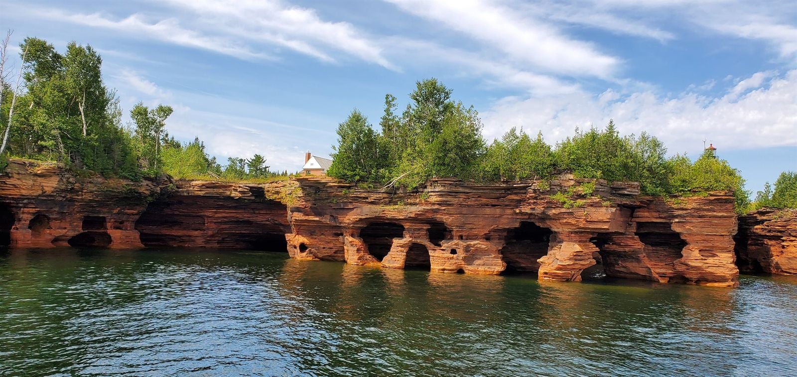 Guest photo from Apostle Islands cruise
