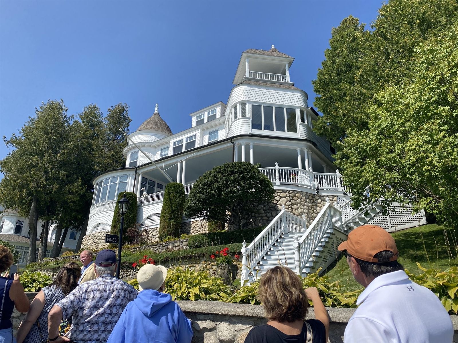 Guests on Mackinac Island