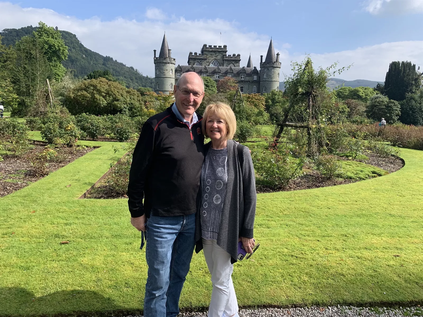 Holiday Vacations guests at Inveraray Castle, Scotland