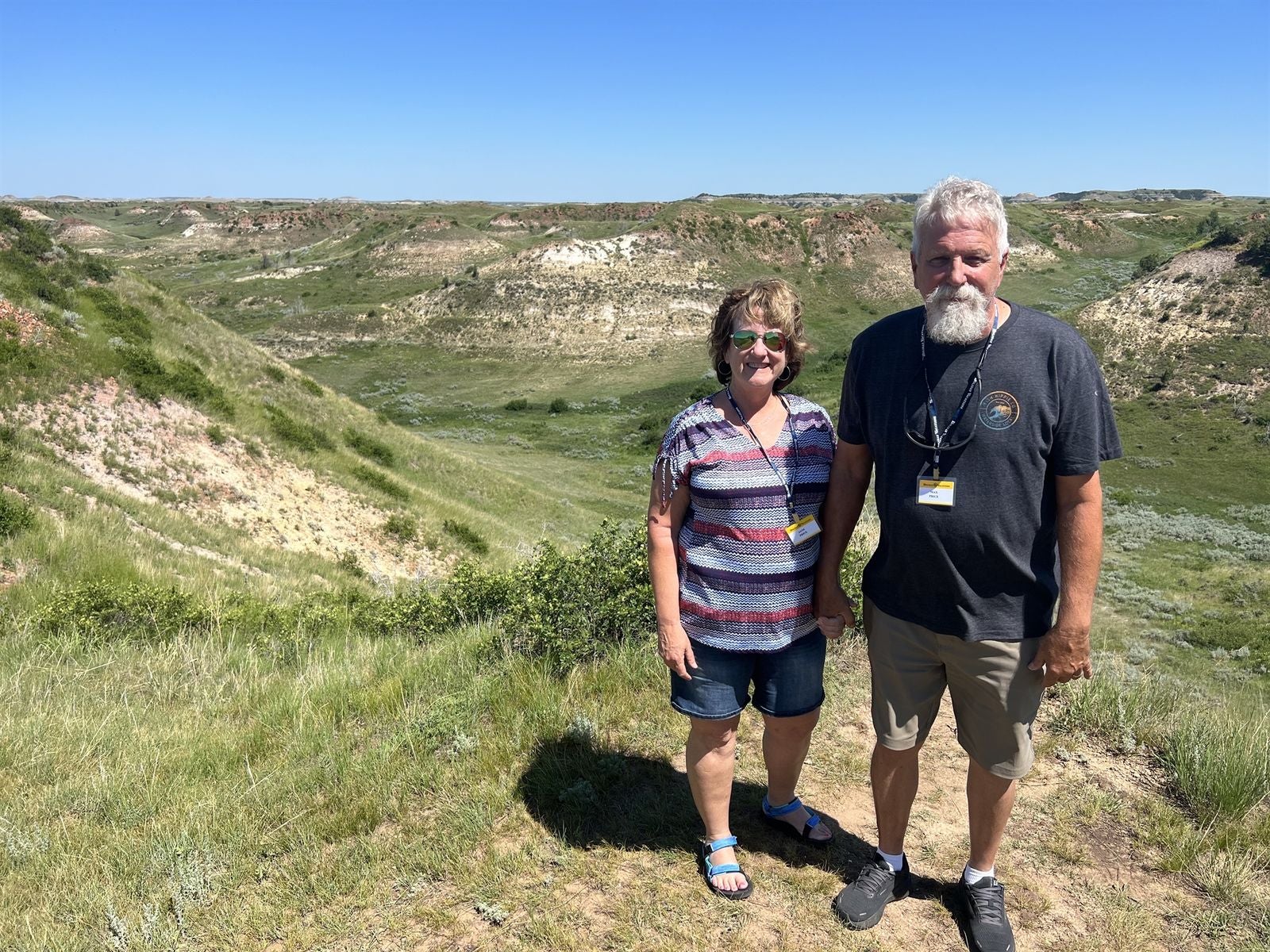 Holiday Vacations guests at Theodore Roosevelt National Park
