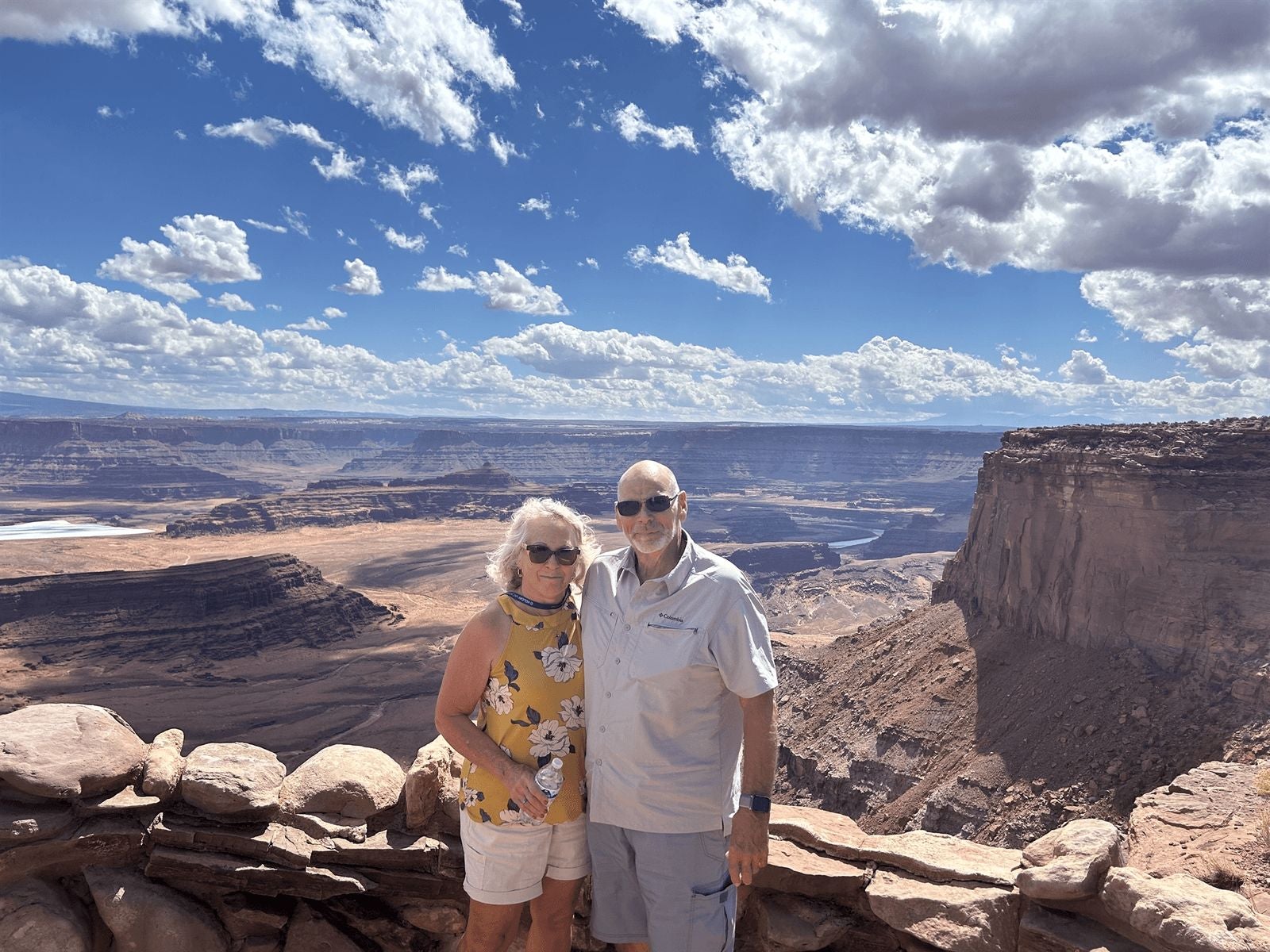 Holiday Vacations guests in Dead Horse Point State Park