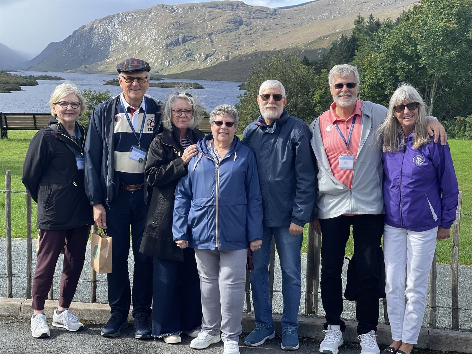 Holiday Vacations guests on Scotland & Northern Ireland tour