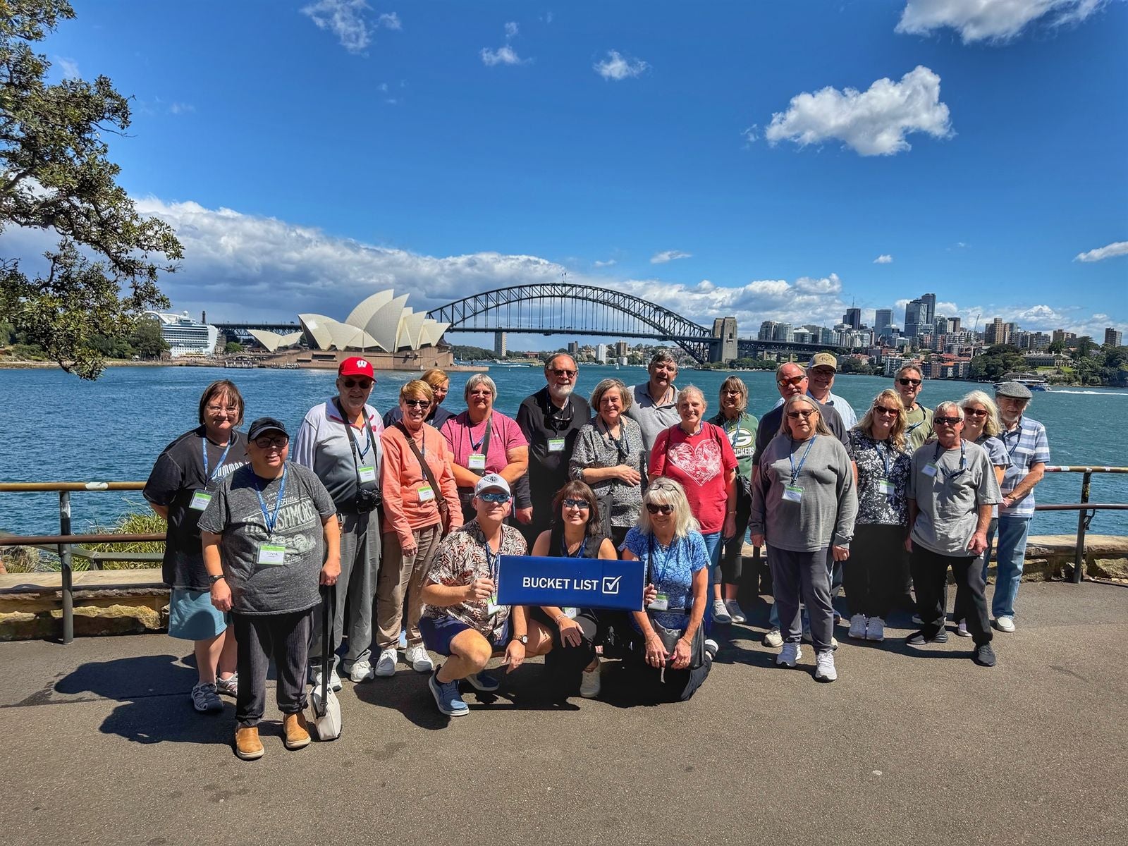 Holiday Vacations tour group in Sydney