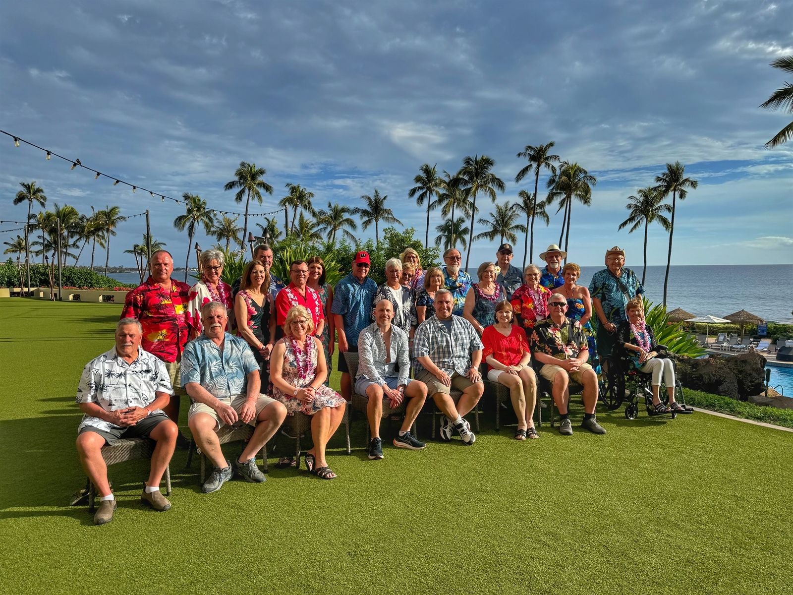 Holiday Vacations tour group on Maui