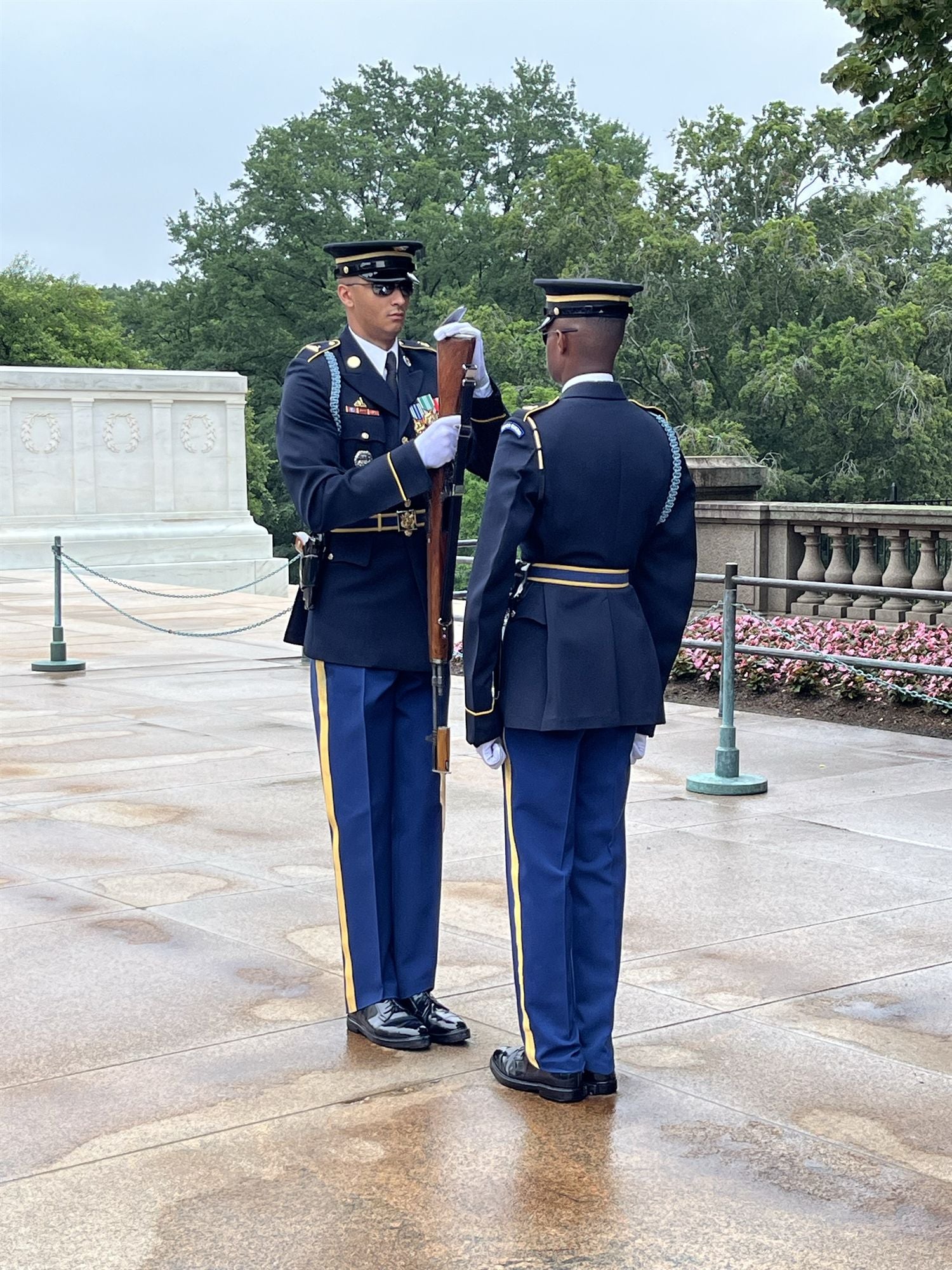 Guest photo of Changing of the Guard Ceremony, Arlington Cemetery