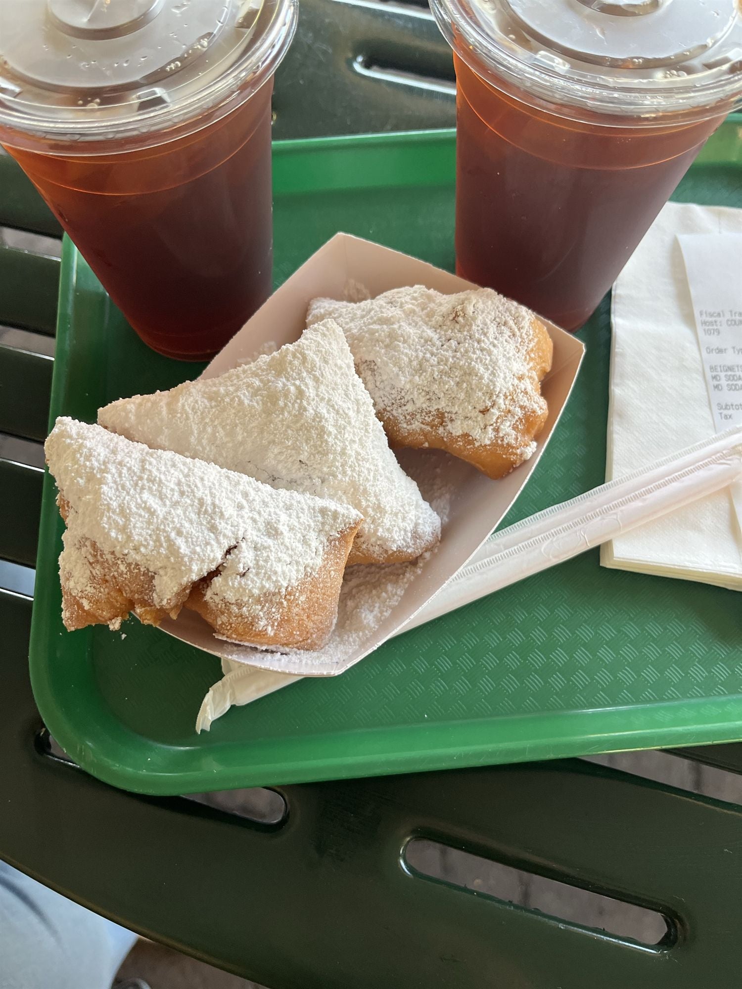 Guest photo of New Orleans beignets
