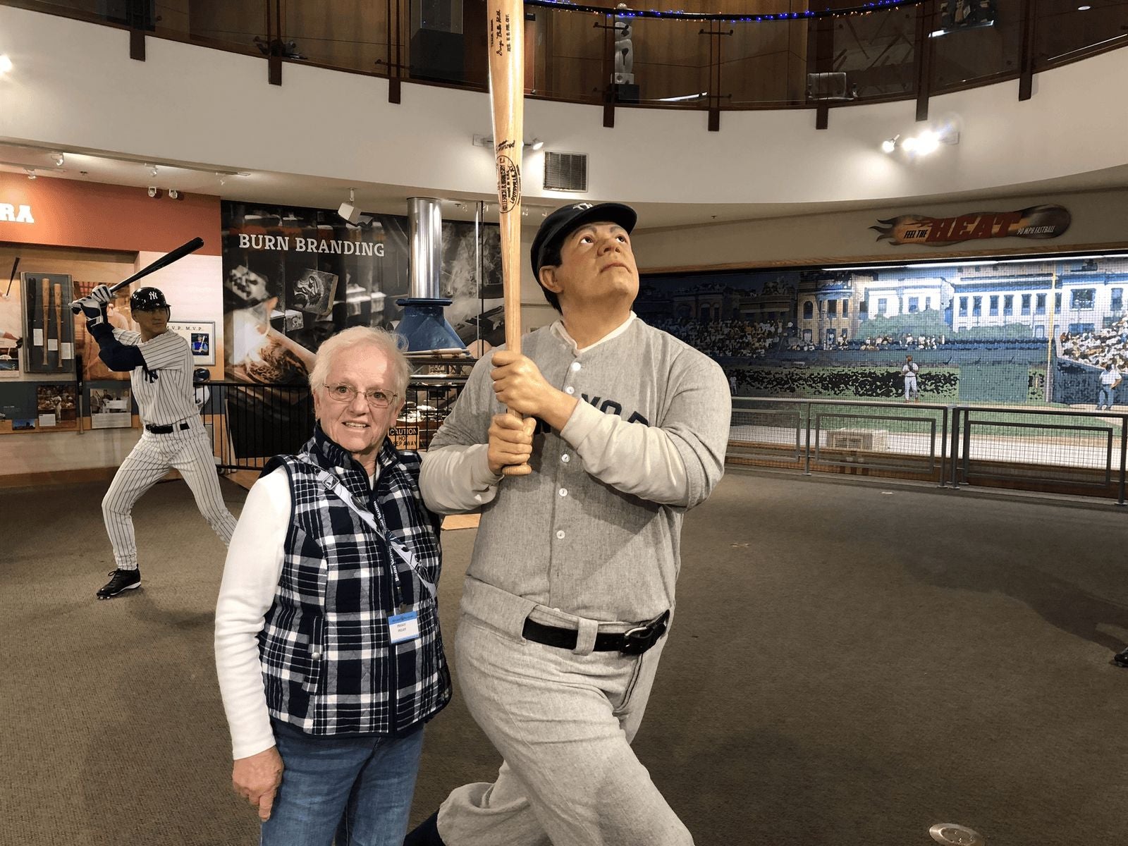 Holiday Vacations guest at Louisville Slugger Museum & Factory