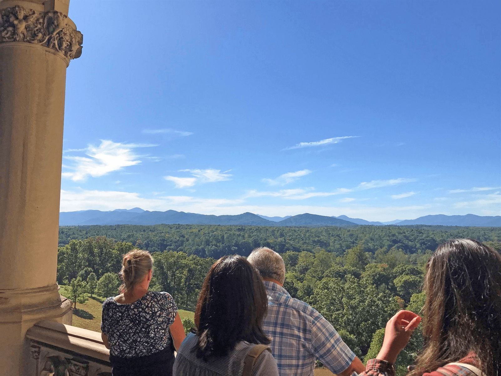 View from the Biltmore Estate