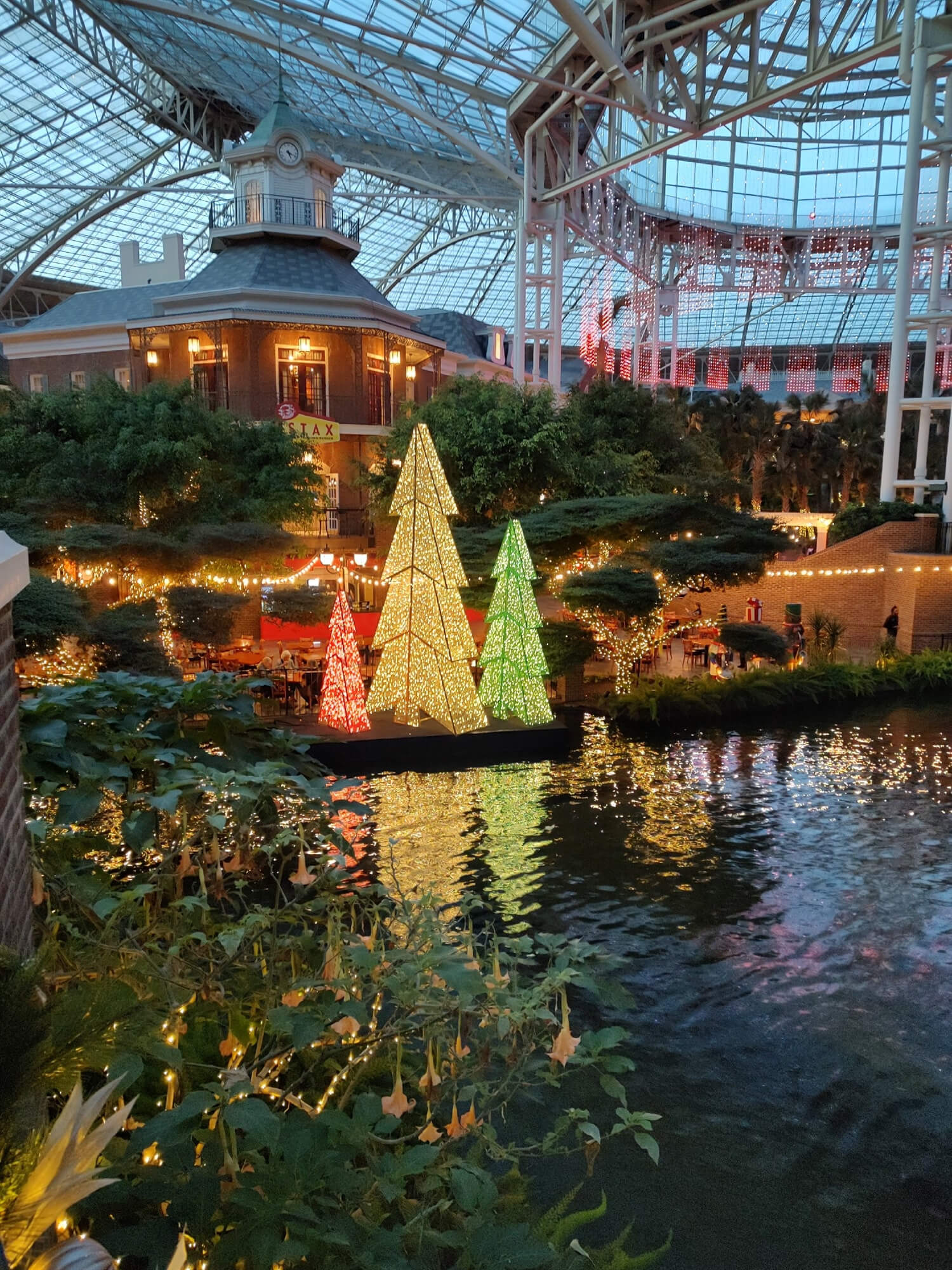 Guest photo of Christmas display at Gaylord Opryland Resort & Convention Center