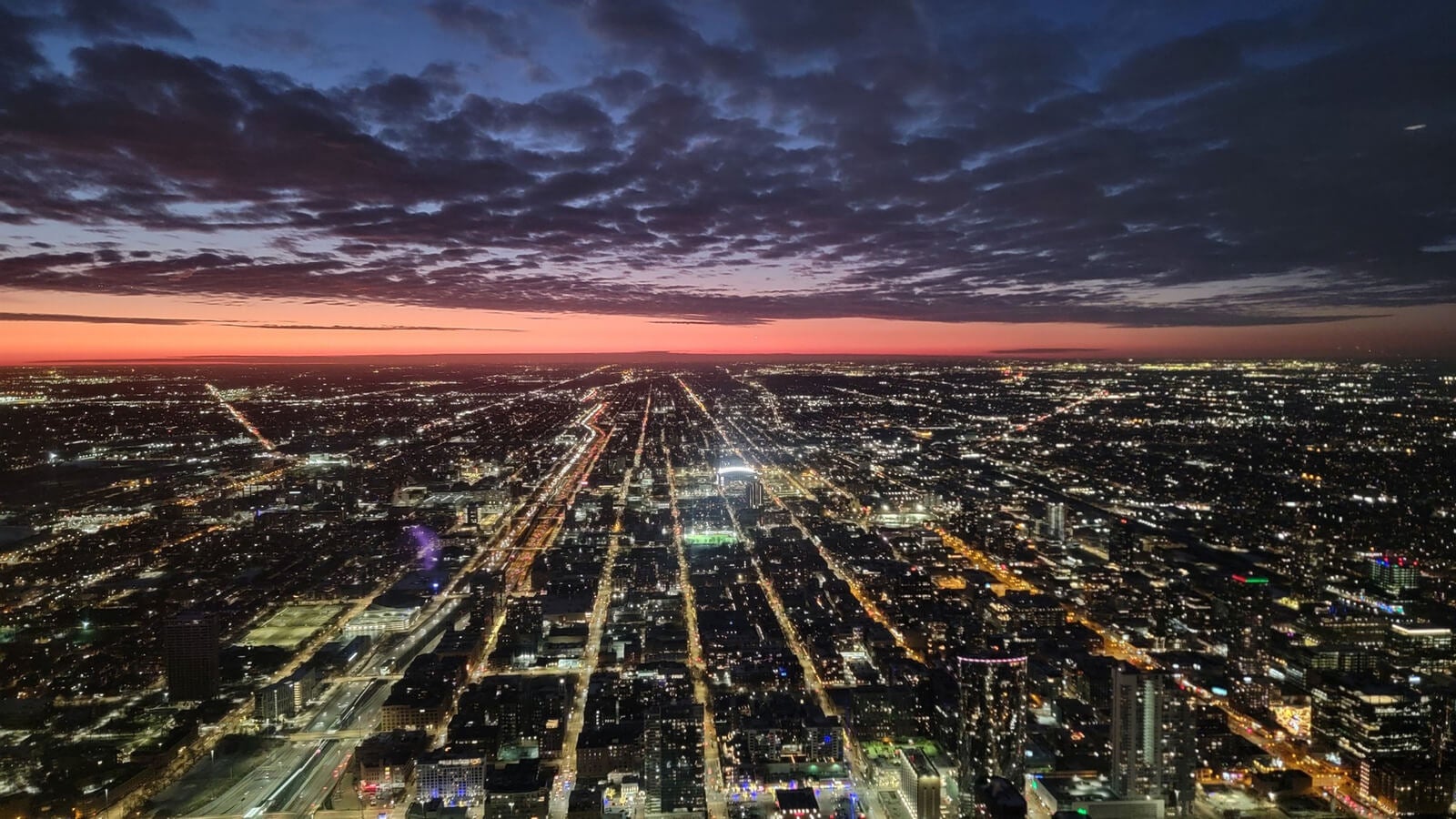 Guest photo of the view from Willis Tower