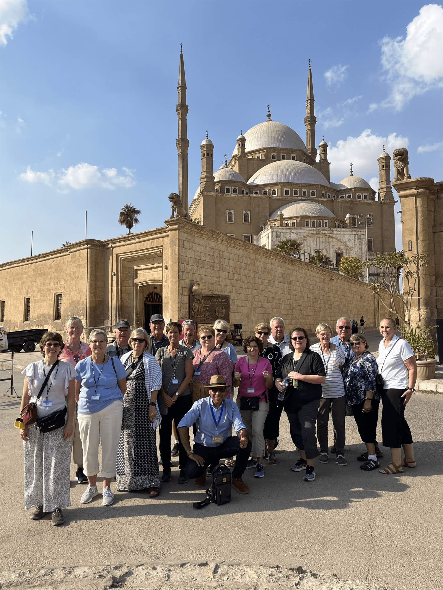 Guests at Citadel of Cairo