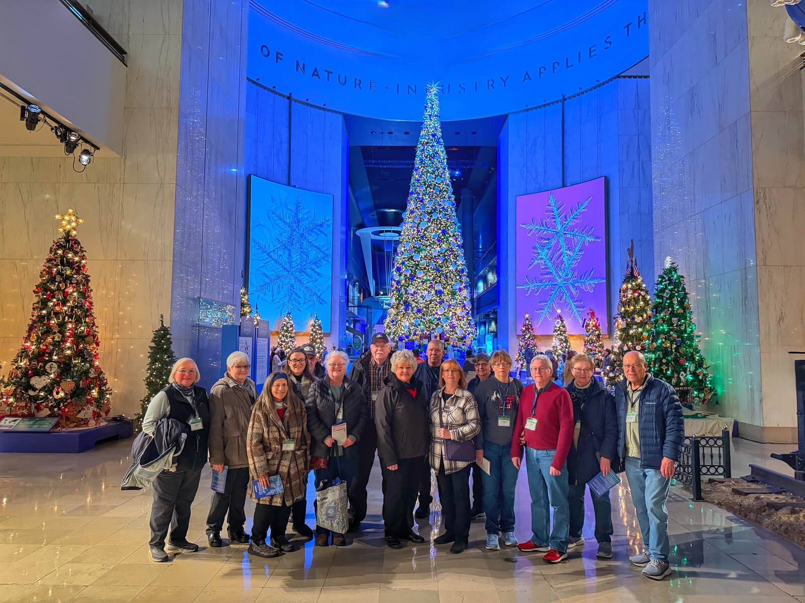 Guests on Chicago at Christmastime