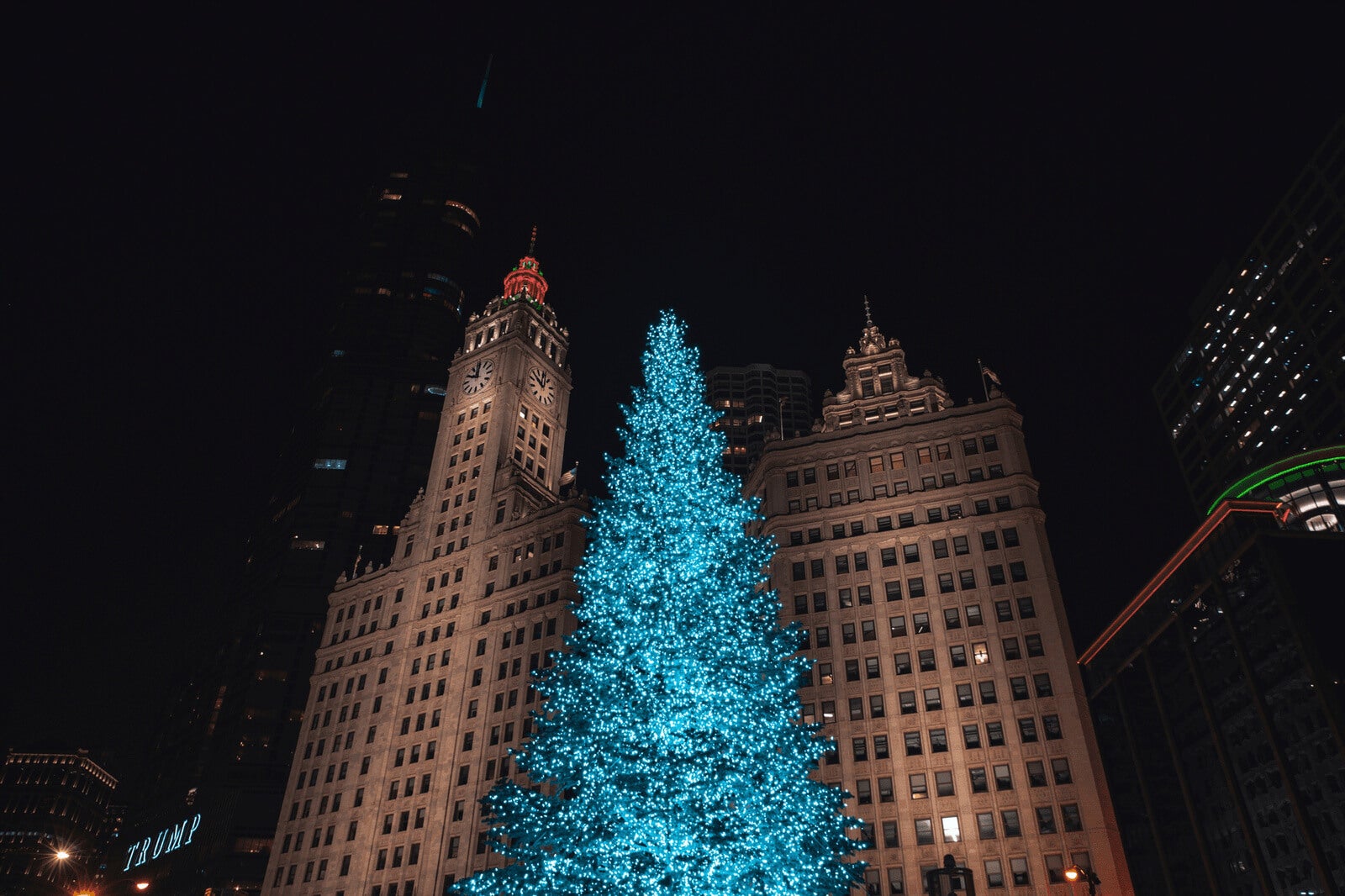 Magnificent Mile at Christmastime