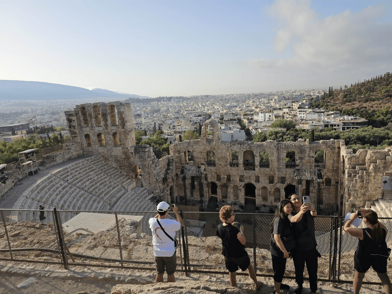 Guest photo at the Acropolis, Athens