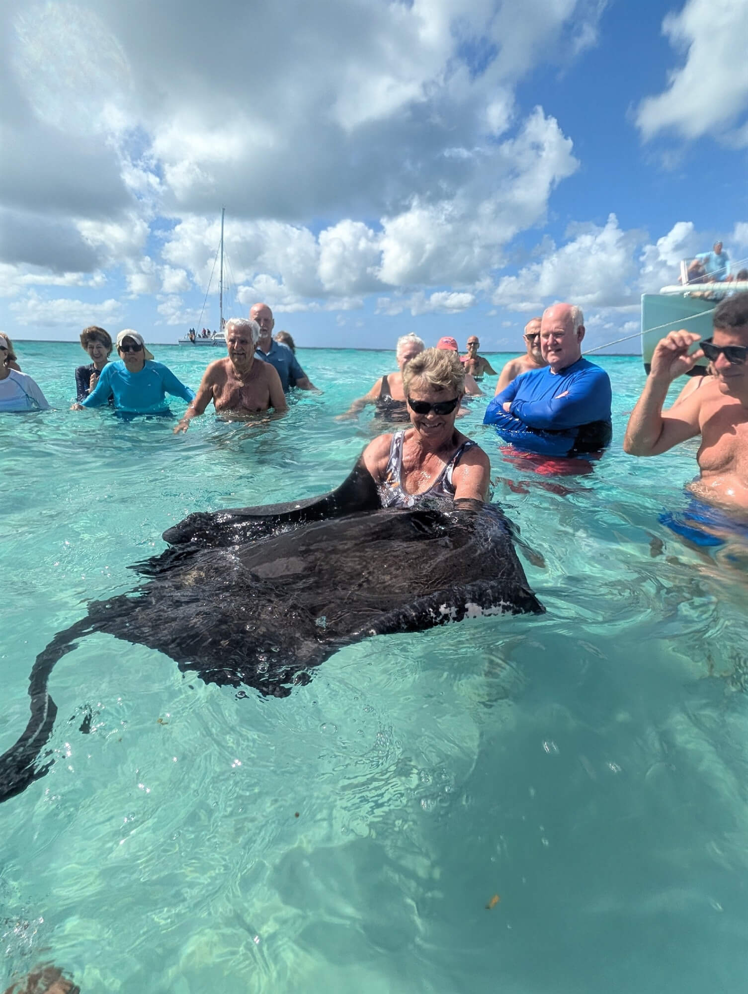 Guest photo of stingray encounter, Costa Rica