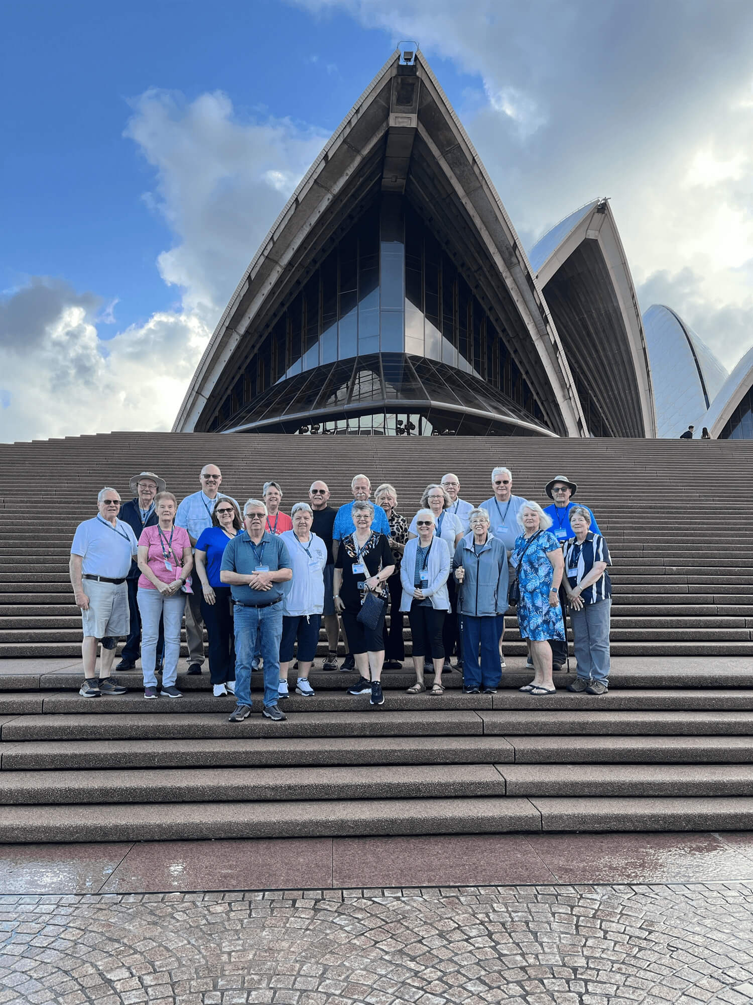 Guests at Sydney Opera House, Australia