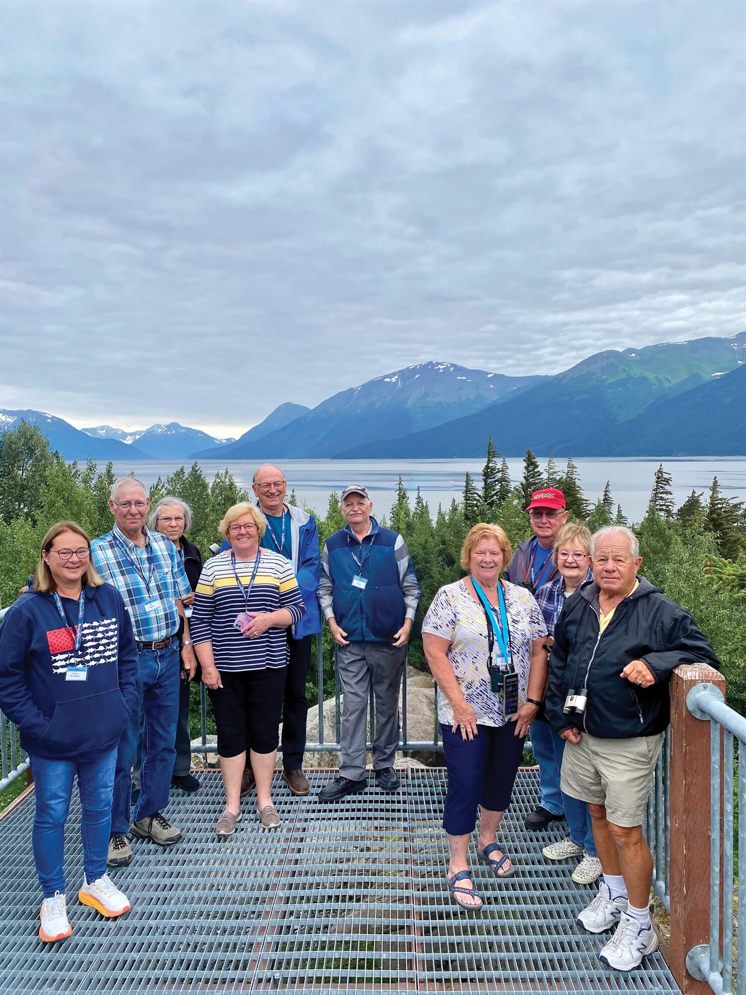 Holiday Vacations group in Alaska
