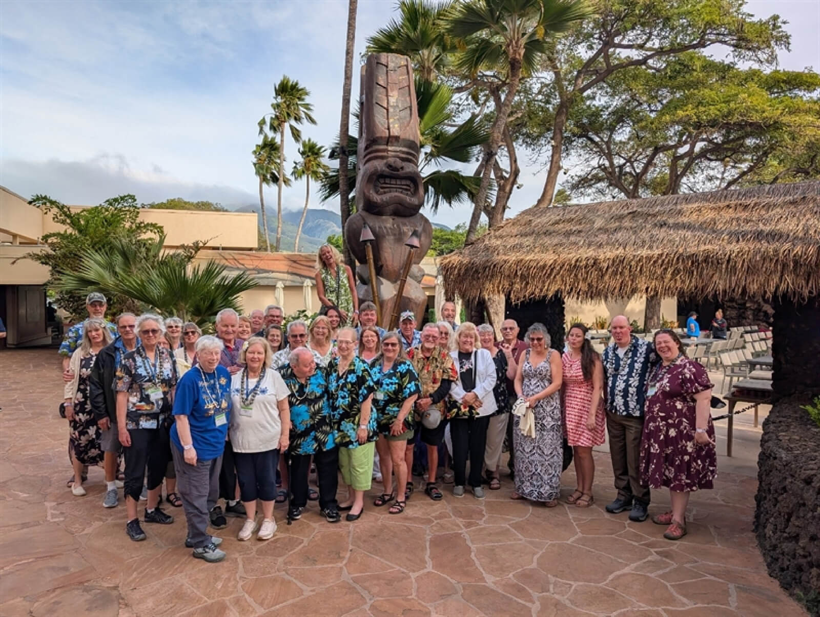 Holiday Vacations group on Maui