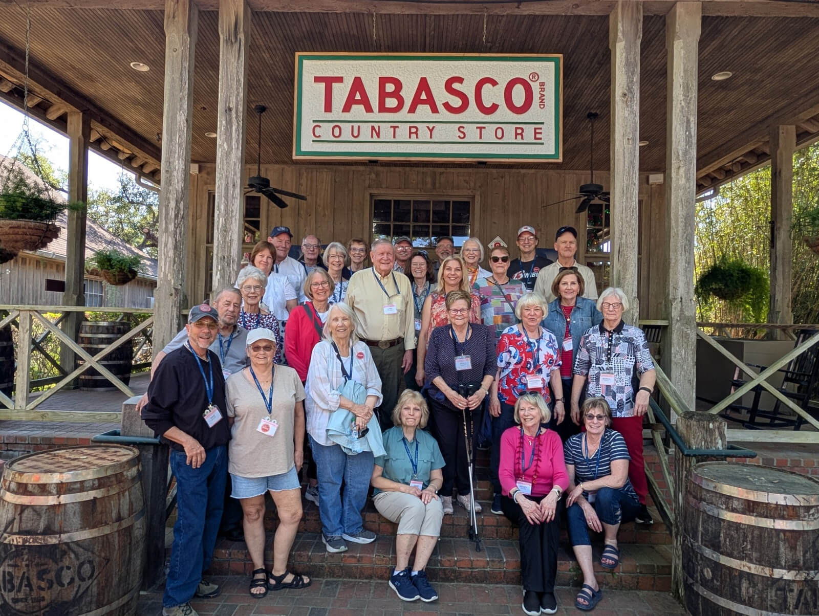 Holiday Vacations group on Savor the South: San Antonio to New Orleans tour