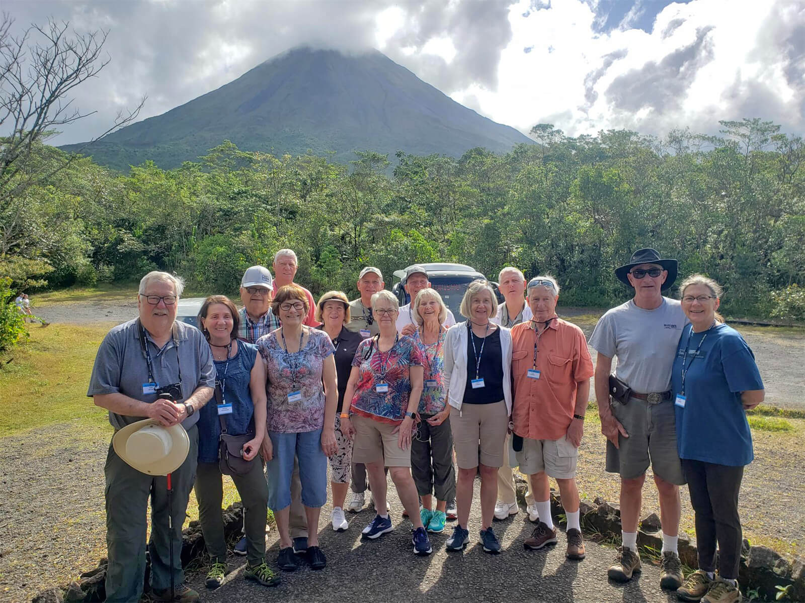 Holiday Vacations guests at Arenal Volcano