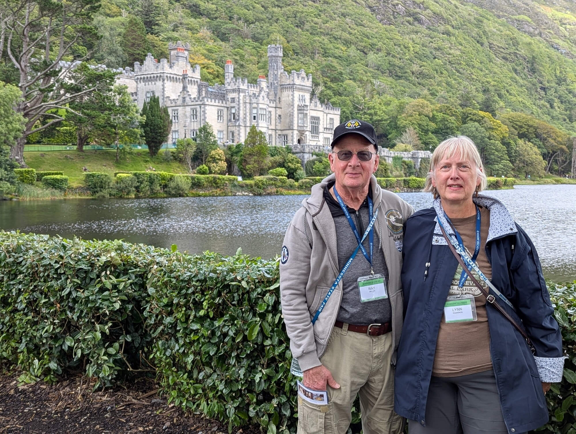 Holiday Vacations guests at Kylemore Abbey