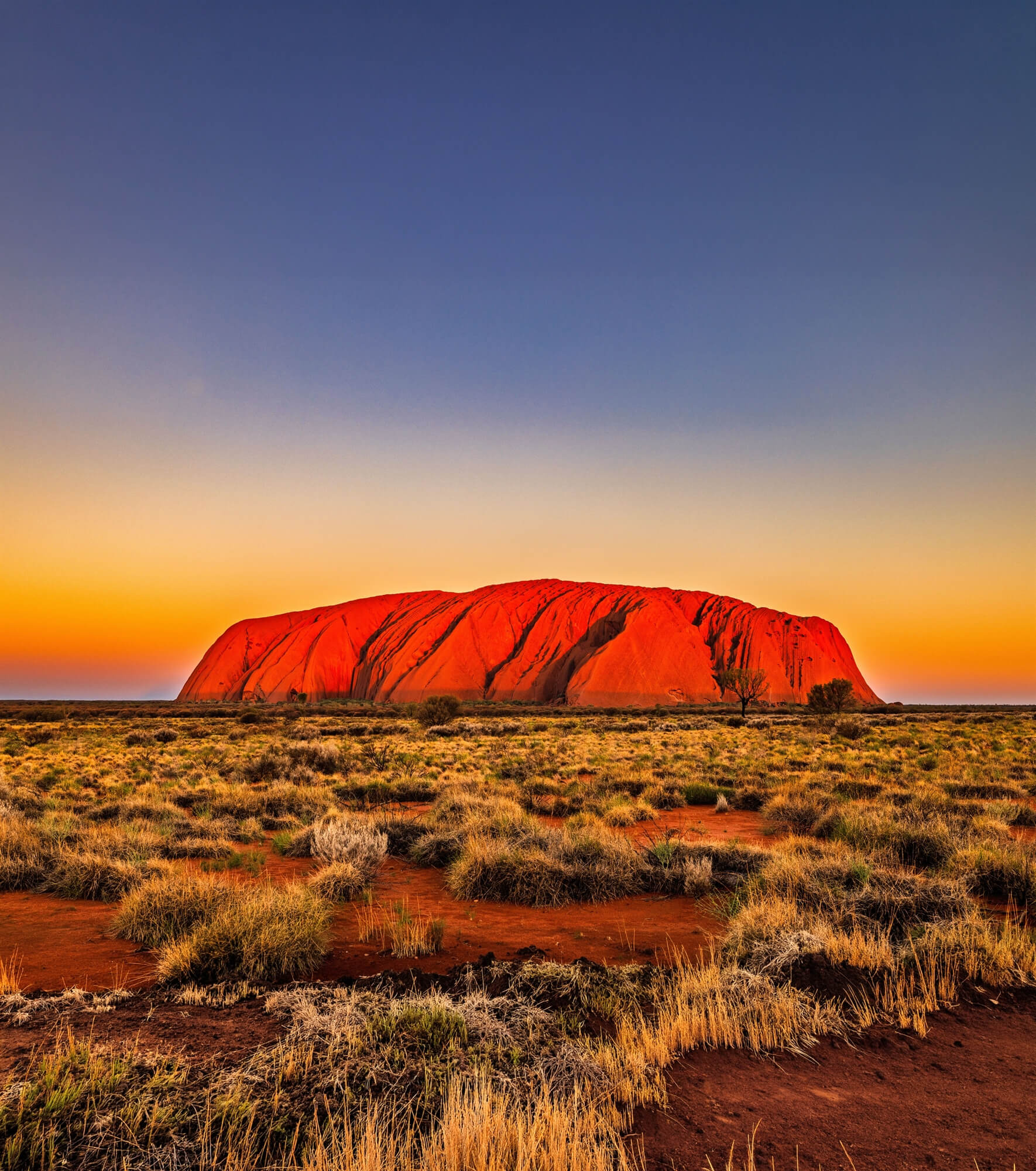 Uluru at Sunset
