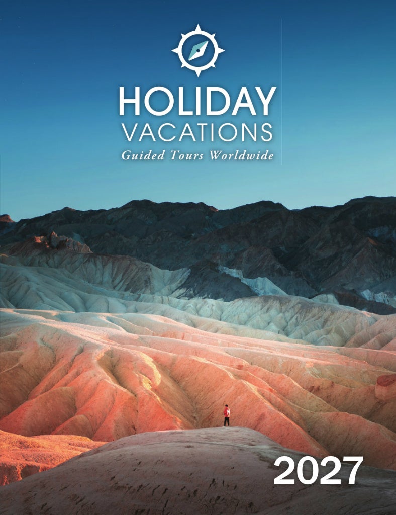 Holiday Vacations 2027 Annual Catalog Cover