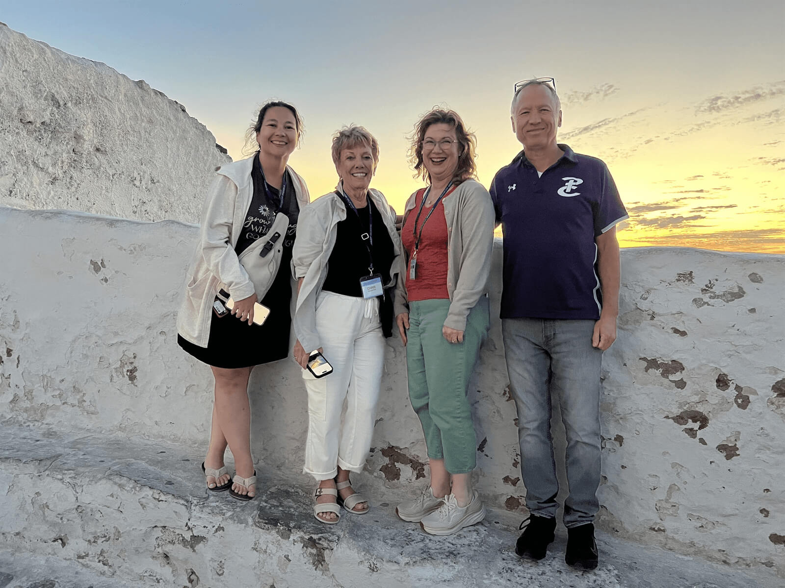 Guests in Mykonos, Greece