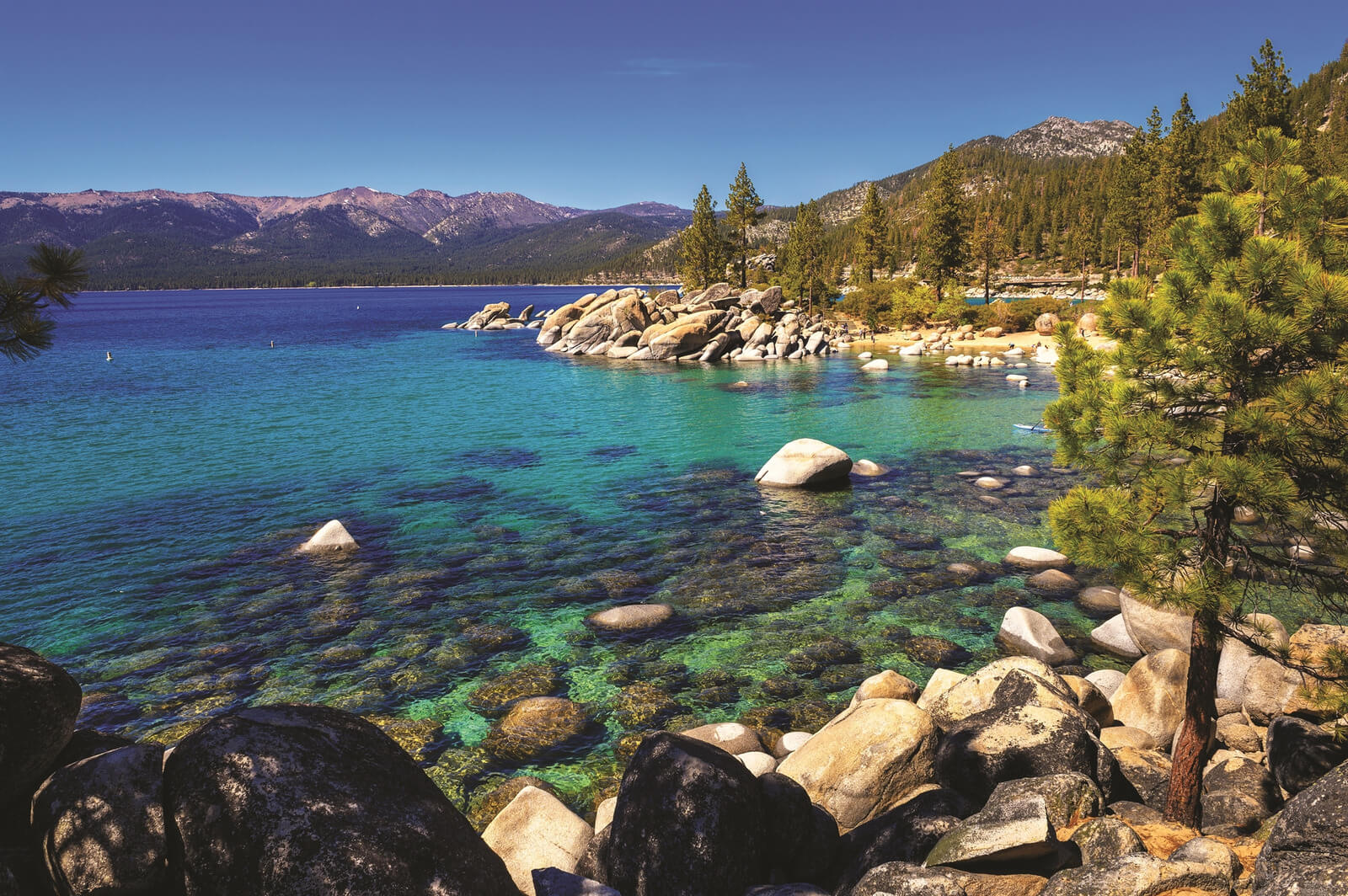 Sand Harbor Beach at Lake Tahoe