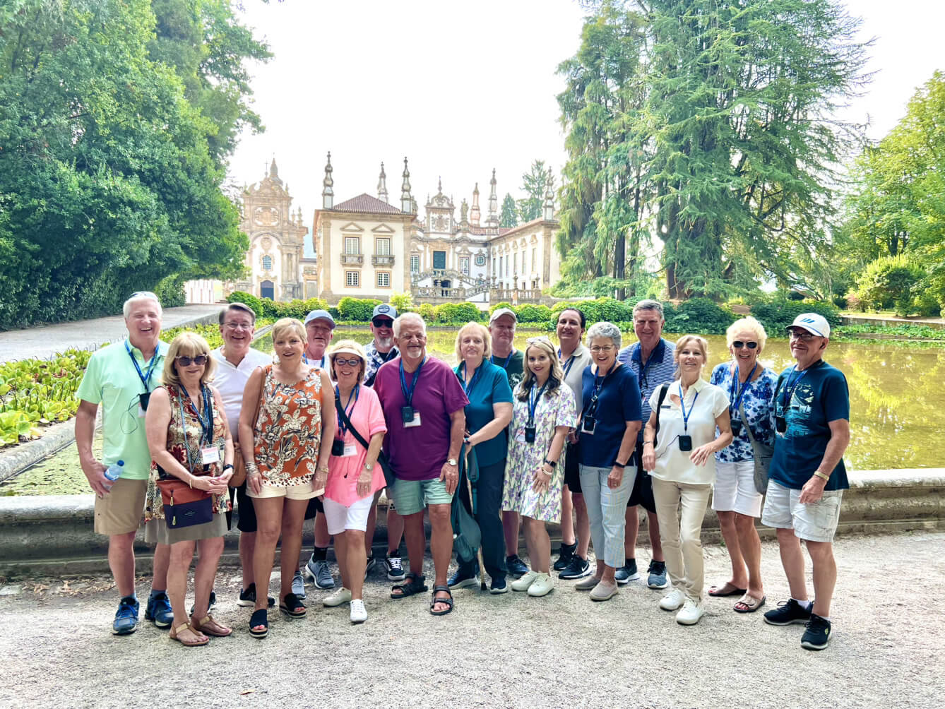 Guests at Fundação da Casa de Mateus, Vila Real, Portugal