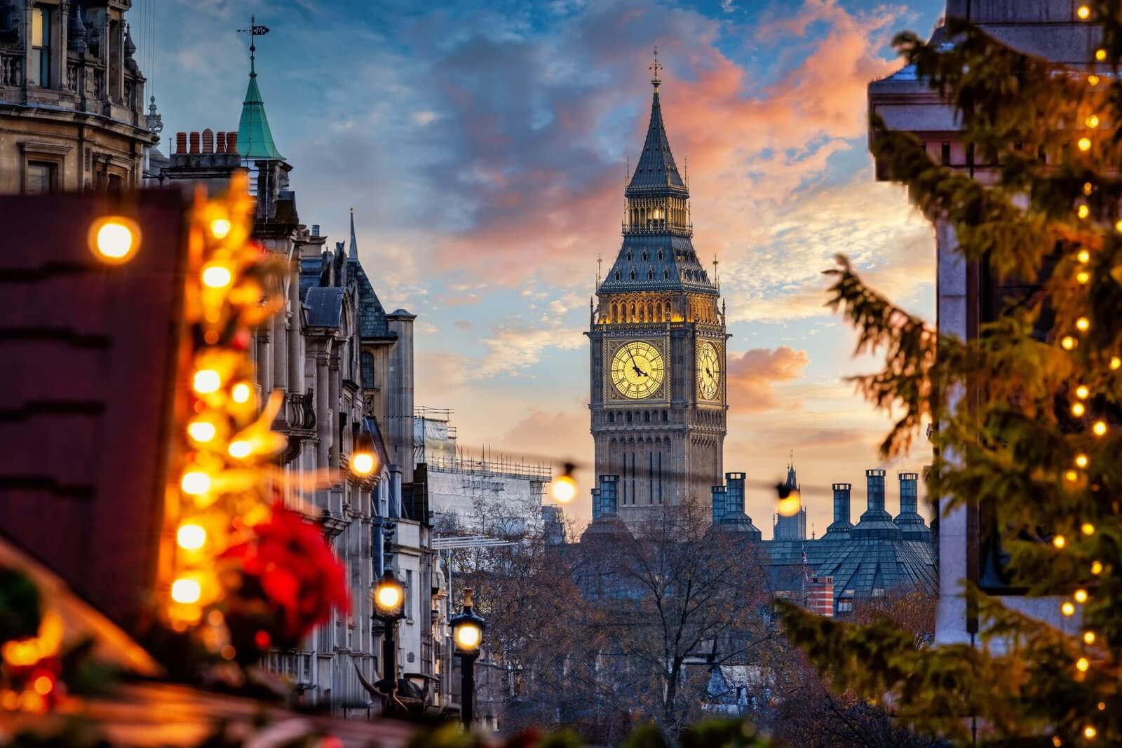 London at Christmastime